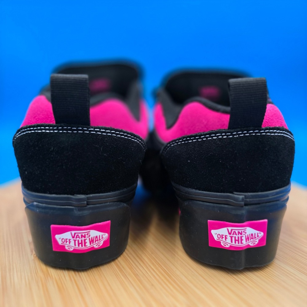 Vans Knu Stack Platform Skate Shoes Sneakers Blac… - image 5